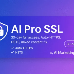 AI Pro SSL — WordPress HTTPS & Security Hardening